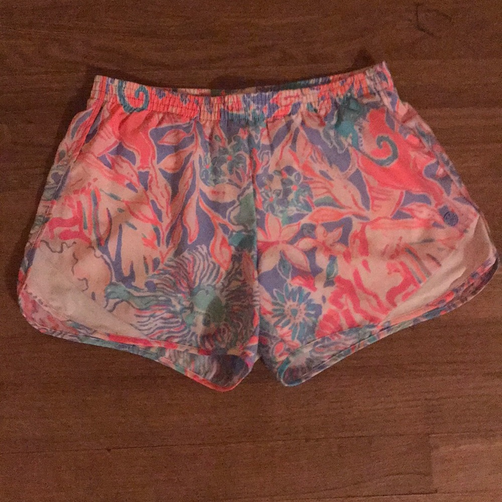 Lily Pulitzer exercise shorts